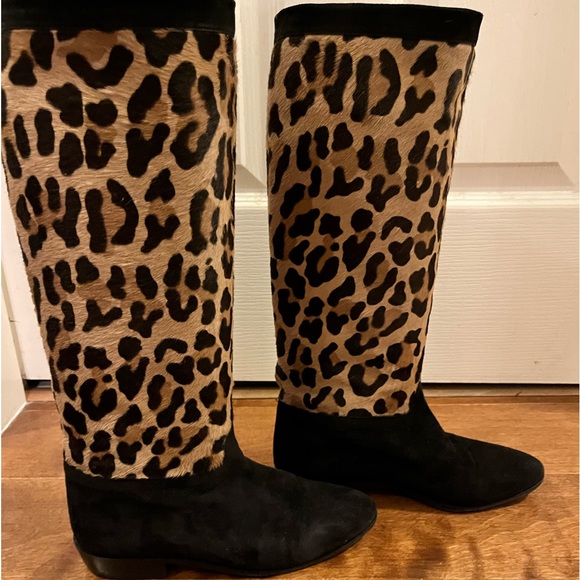 Anne Klein Leopard pony hair boots 🐆 - Picture 4 of 7